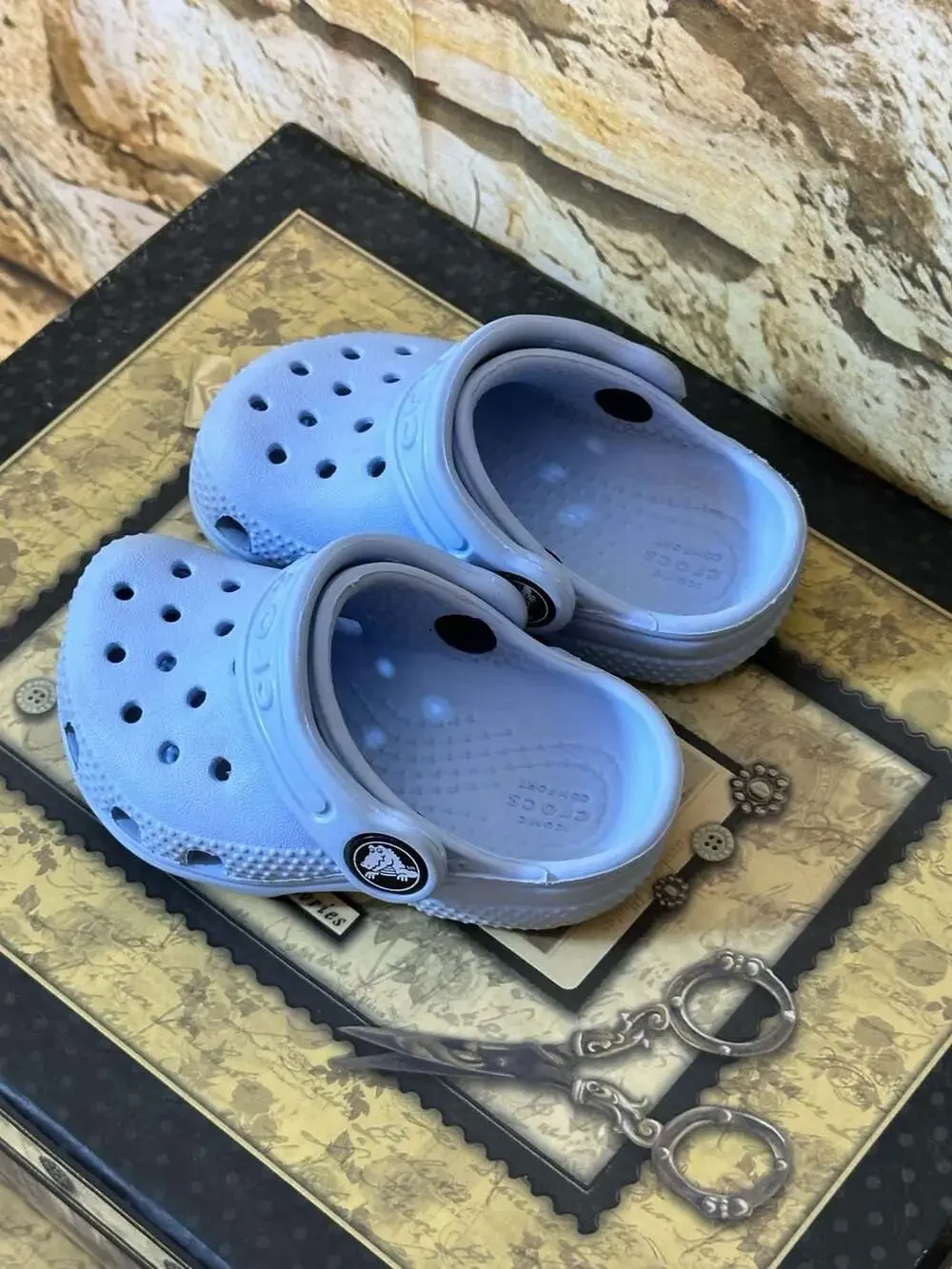 Crocs Classic Toddler Clogs - Blue